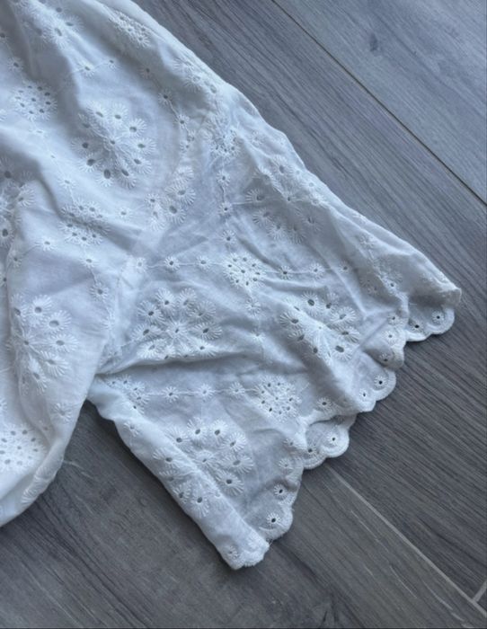 Przepiękny boho kombinezon uniwersalny biały