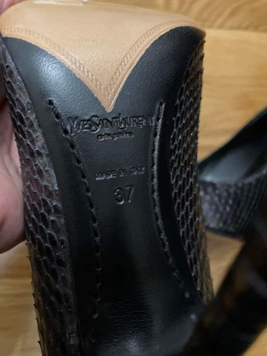 Sapato preto YSL