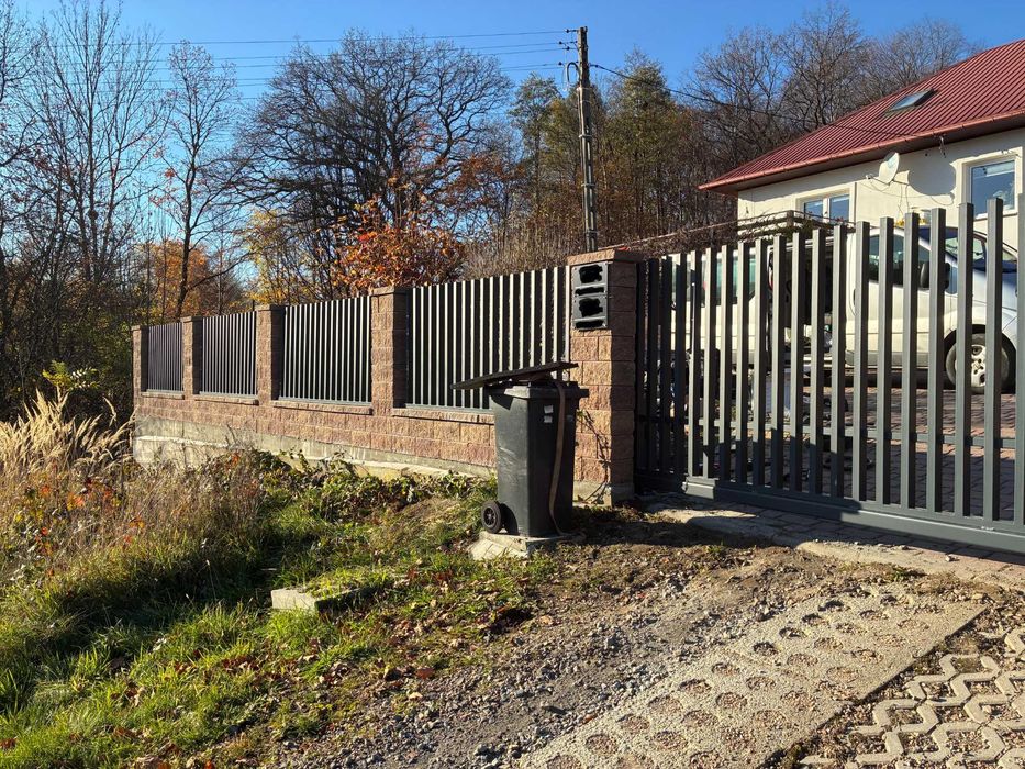 bramy ogrodzenia przęsła