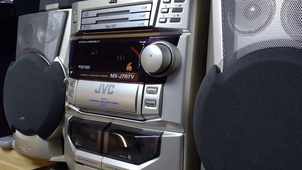 Аудио система JVC MX-J787. Полная комплектация.