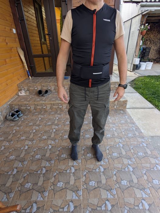 Захисний жилет для спини Wedze DBCK 100 (Decathlon) для лиж та сноуборду