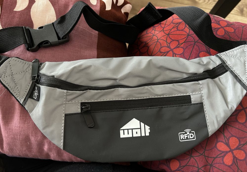 Nowa nerka saszetka uniseks sportowa odblaskowa