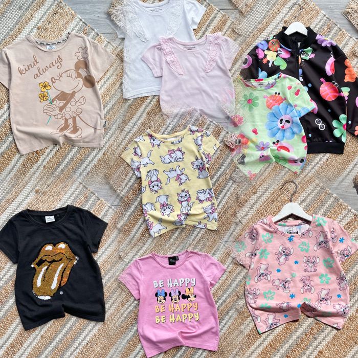 Футболочки на 5-6 років від Next, H&M, Disney