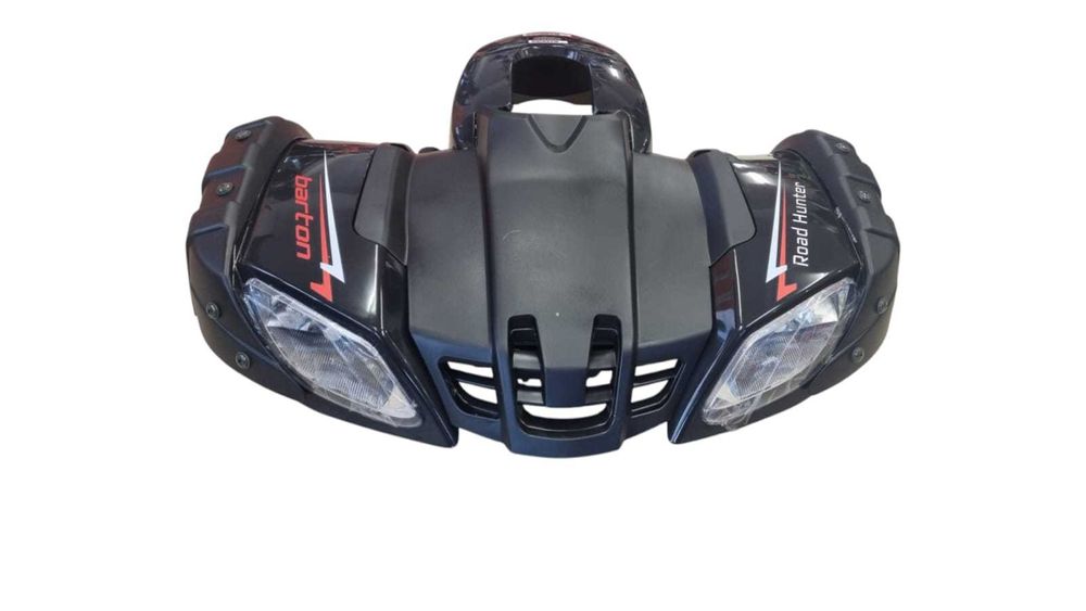 Plastik przedni główny BASHAN 200 BARTON Quad Kompletny Czarny BS200