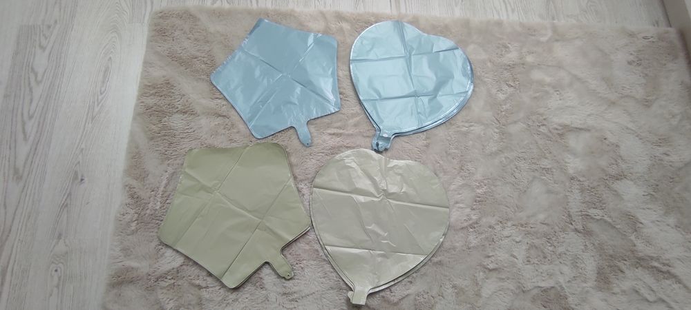 Balony foliowe serca gwiazdy