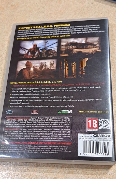 Stalker Zew Prypeci PC
