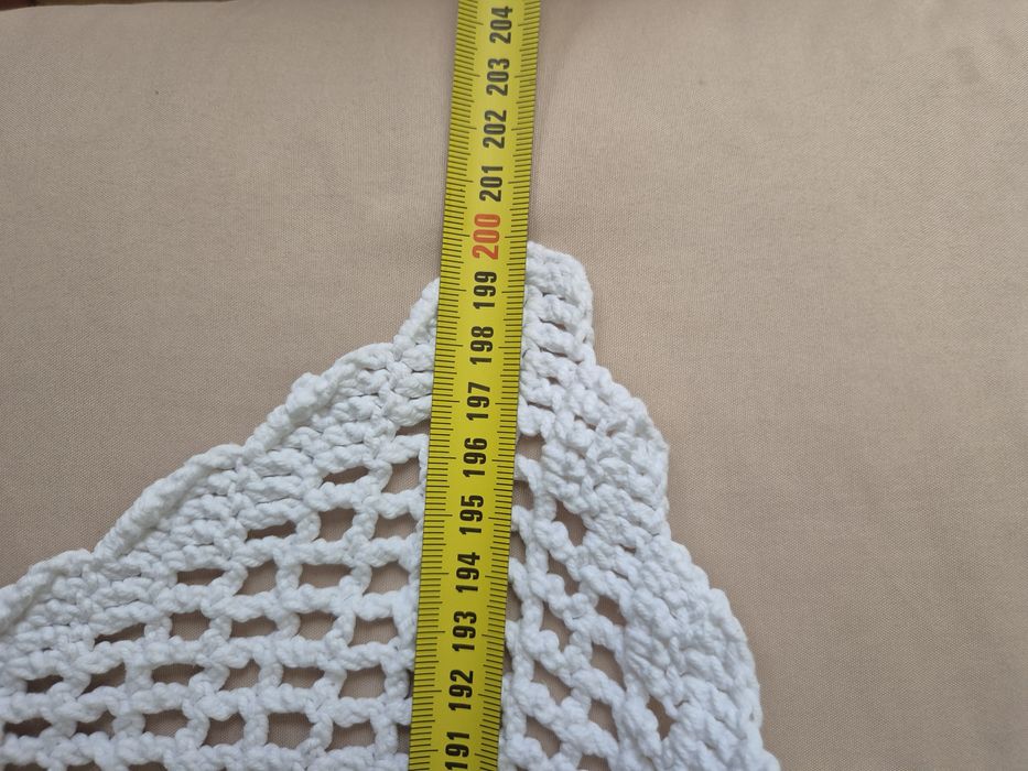 Colcha edredom em crochê.