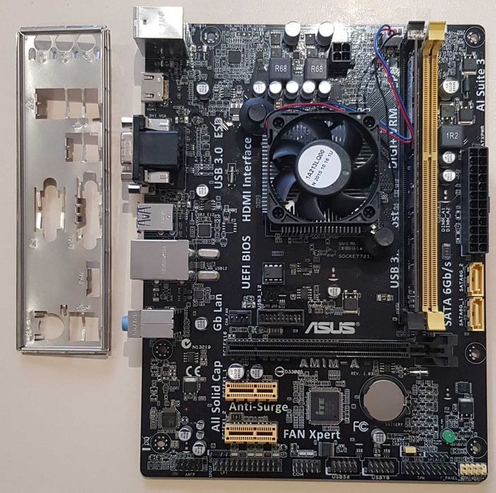 Материнська плата, процессор, оперативка, відеокарта