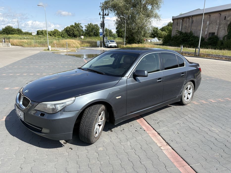Bmw E60 2008r. Niski przebieg 228k. Skora