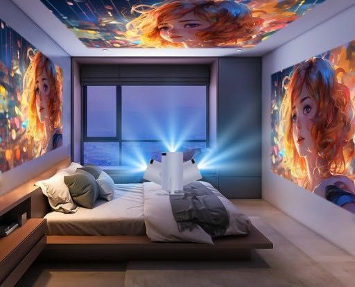 Projektor LED Magcubic Orginal HY300 Android TV WiFi 4K