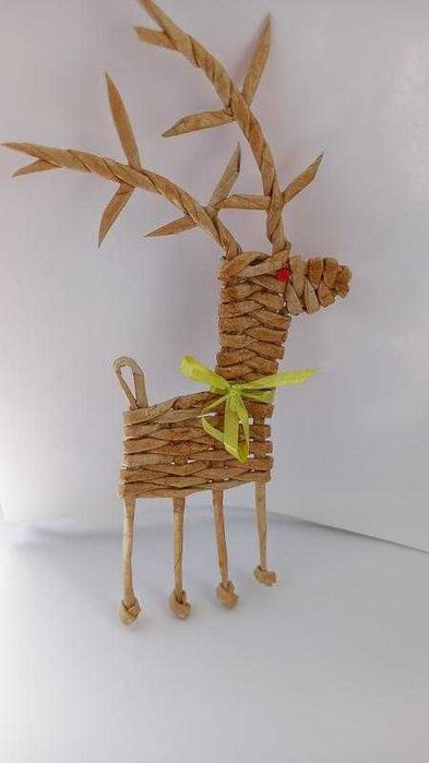 Різдвяний олень ручної роботи