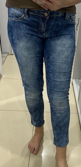 Cienkie jeansy dżinsy Tally Weijl 42 zł niski stan 7/8