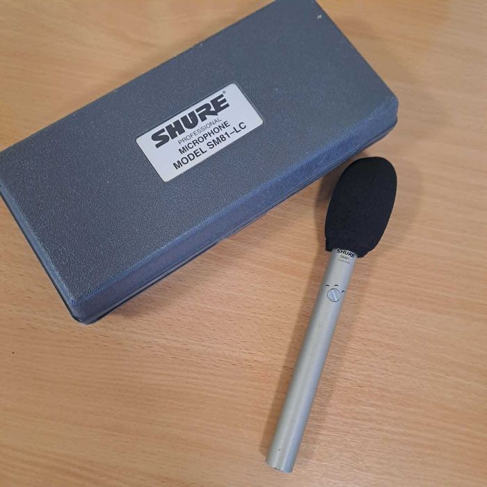 Mikrofon pojemnościowy Shure SM81 stan bdb