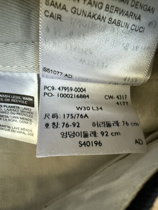 Czarne jeansy Levi’s Sta-prest W30 L34
