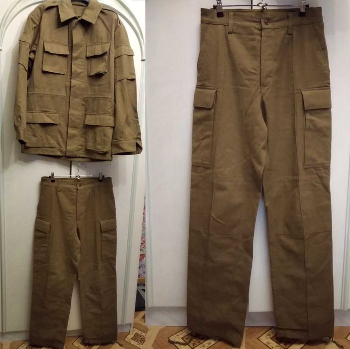 Костюм Афганка летний ( штаны и куртка) Афганка СССР песочка 1989год