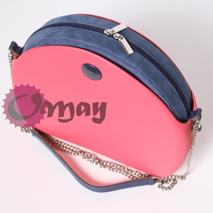 organizer OBAG MOON LIGHT ekozamsz niebieski granat 2 kieszenie OMAY
