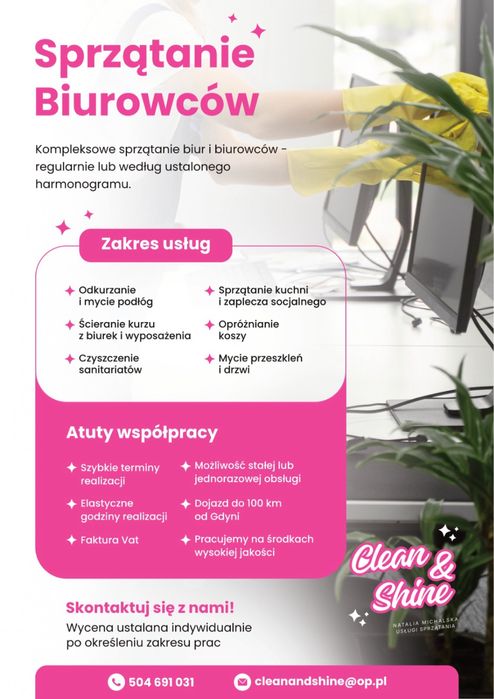 Sprzątanie hoteli, biurowców,banków, hal mieszkań..