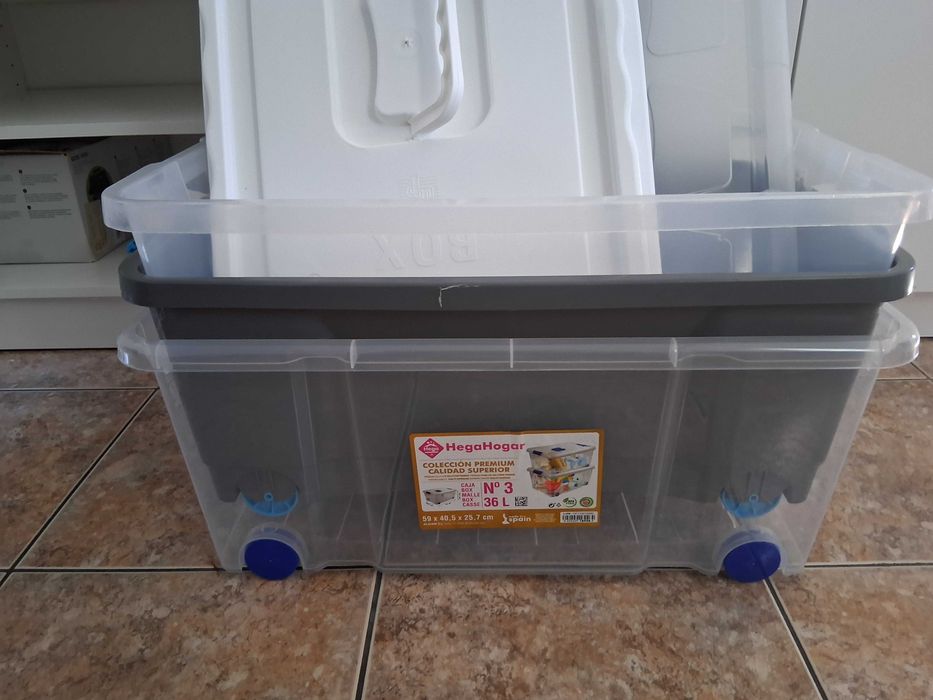 Caixas de arrumação