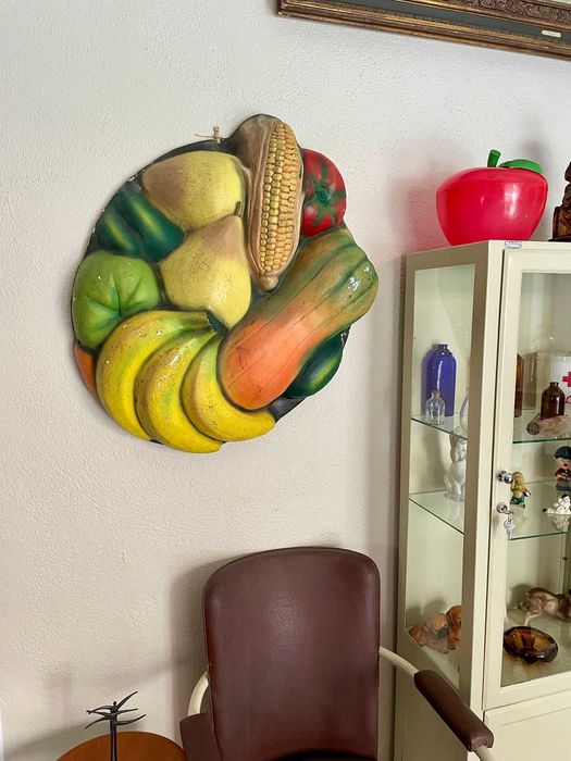 Publicidade de mercearia de pendurar com frutas e legumes