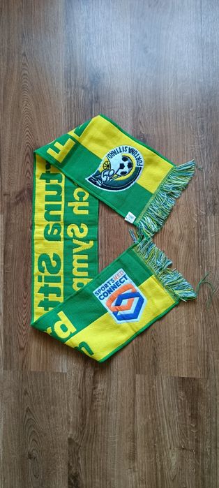 Fortuna Sittard szalik sportowy jednostronny używany