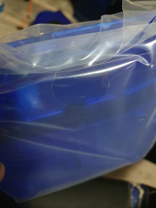 Gamecube Gameboy Player obudowa Nintendo DOL-017 przeźroczysty niebies