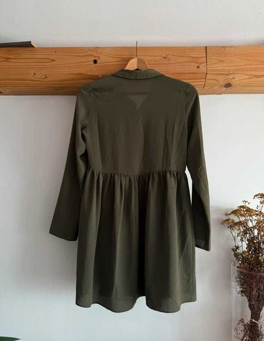 Sukienka Komunia wiosenna basic aesthetic Wielkanoc coquette ASOS 36/S