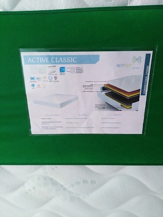 Colchão Casal Active Classic 195 x 140,  NOVO