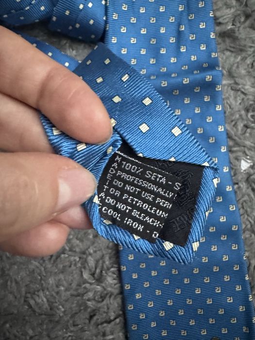 Jedwabny dliczny krawat gianni versace unikat retro