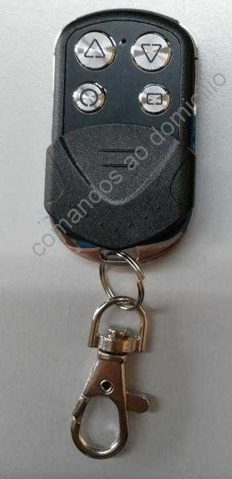 Comando portão garagem UKNDV compatível com AVIDSEN E ASTRELL e EXTEL