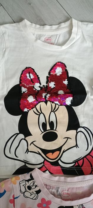 Komplet zestaw koszulek myszka Minnie t.92