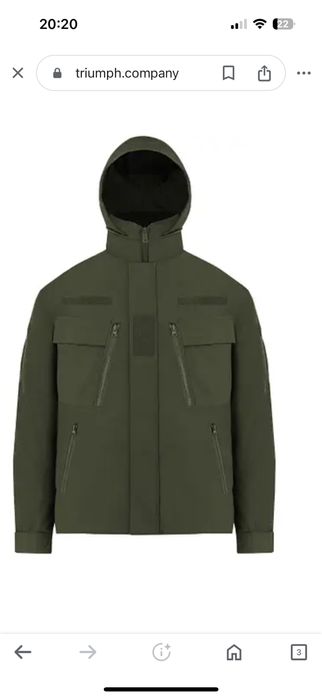 Куртка тактична олива зимова