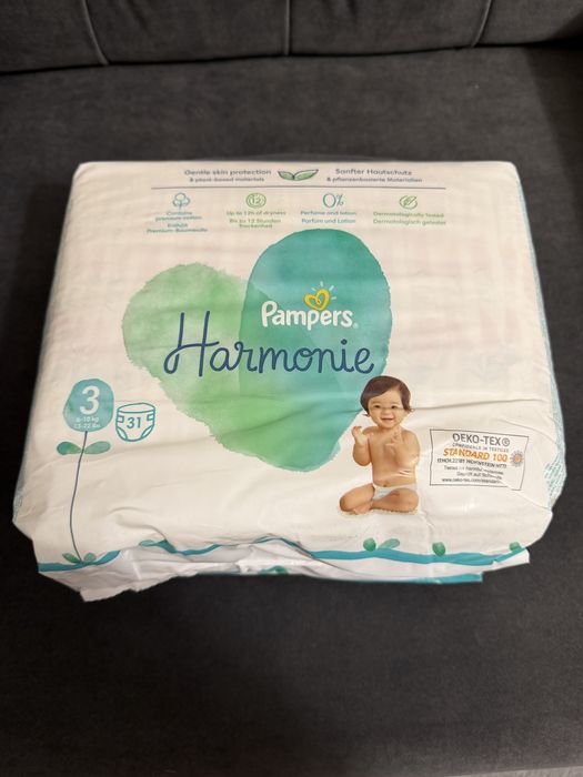 Pampers Harmony pieluszki 3, 31szt