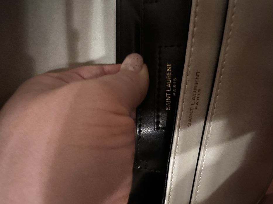 Шкіряна сумка saint laurent