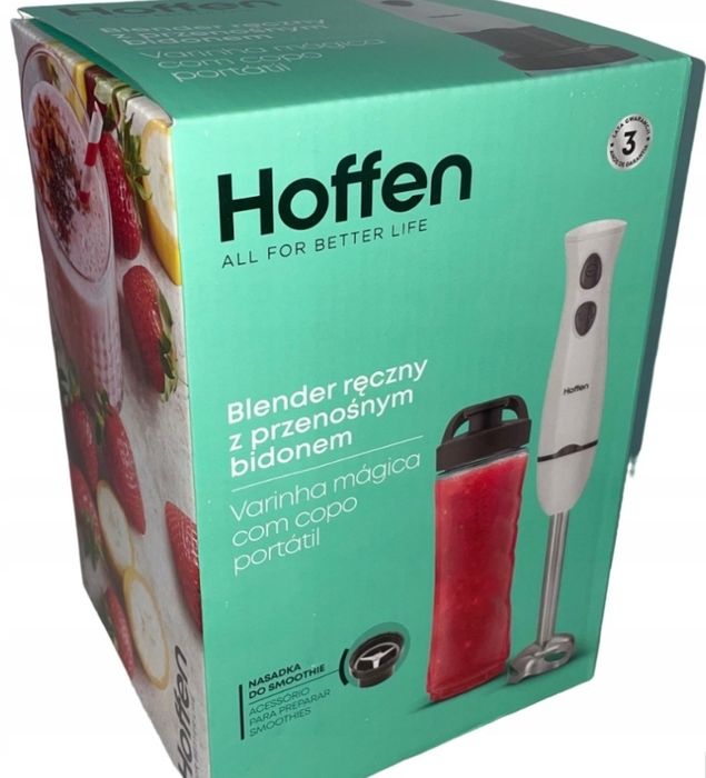 Blender ręczny z bidonem Hoffen