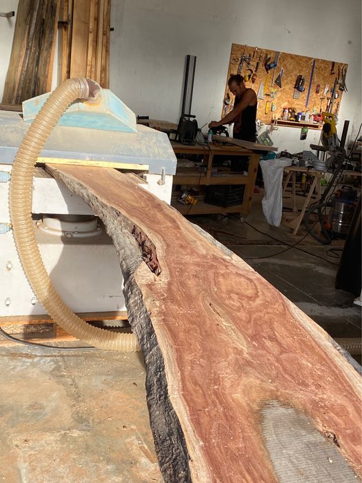 Tabua, tampo de mesa, slab, uma peça