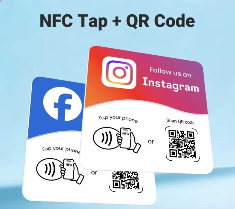 ОПТ!! NFC - таблички Google Review, Нфс картки