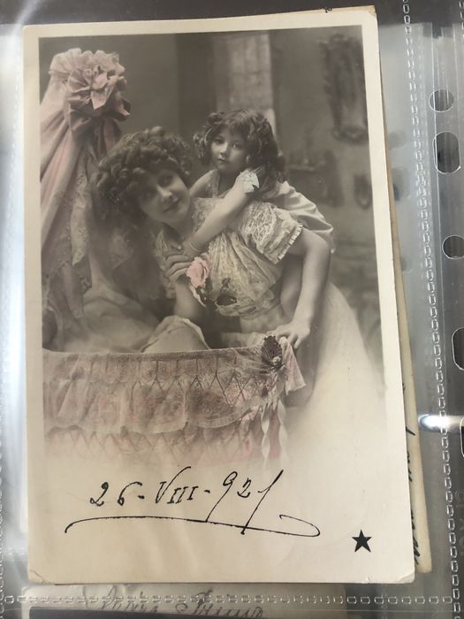 Coleção de postais antigos