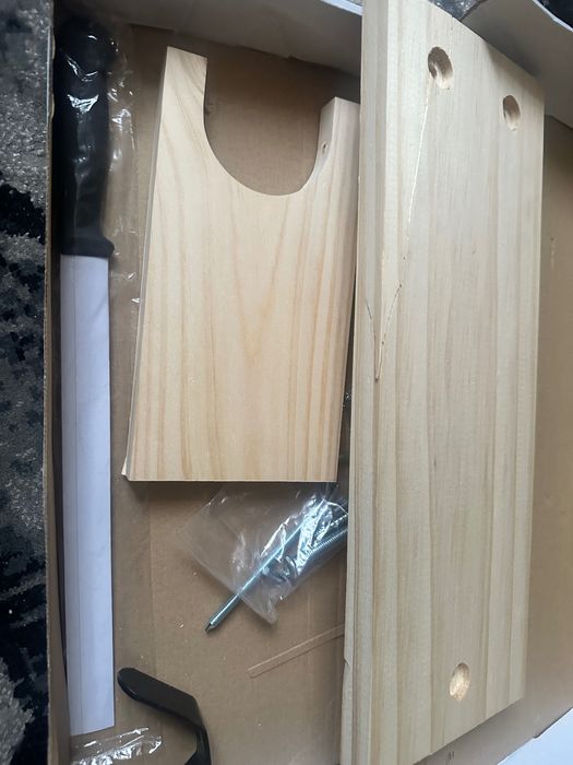 для хамону підставка з ножем