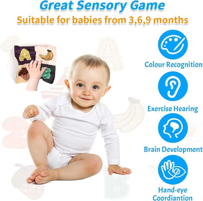 chusteczki dla niemowląt montessori animal bus zabawka