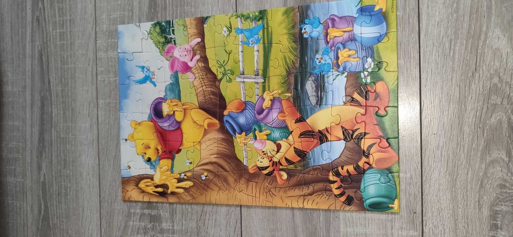 Puzzle Disney Kubuś Puchatek 60 el. Małe co nieco trefl 4+
