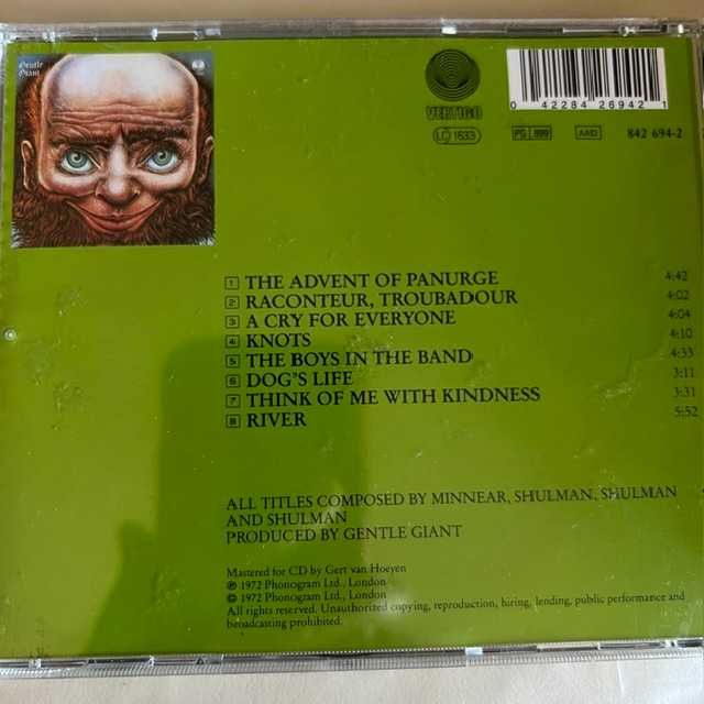 Gentle Giant: Octopus CD
