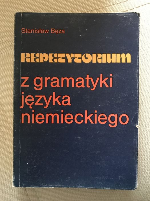 Stanisław Bęza Repetytorium z gramatyki języka niemieckiego 1981
