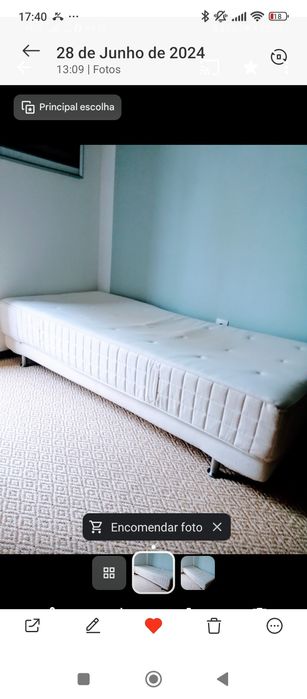 Sommier solteiro IKEA