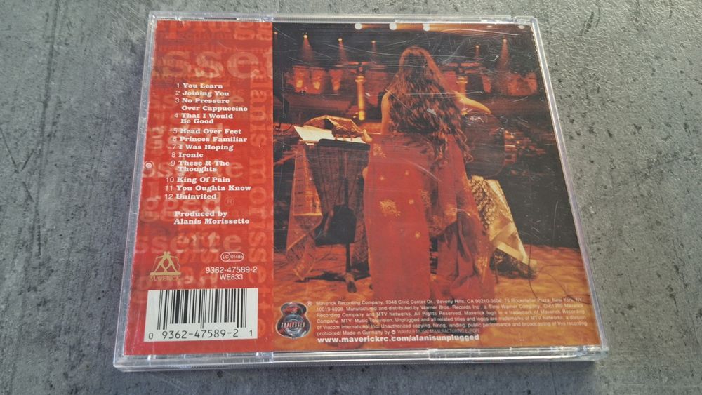 Alanis Morissette-MTV Unplugged plyta CD