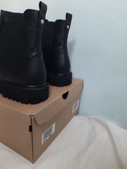 botki męskie even&odd r. 45 czarne