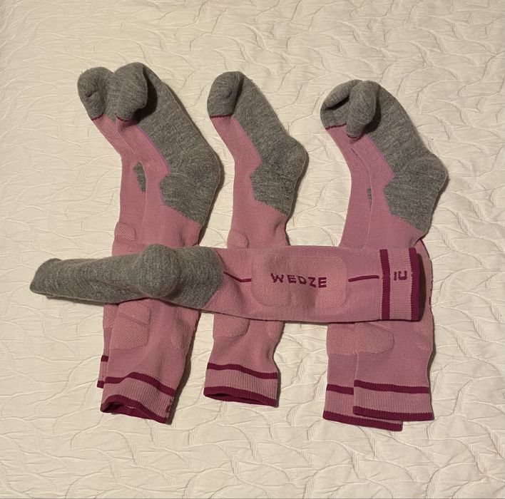 Meias ski/neve crianca com pouco uso