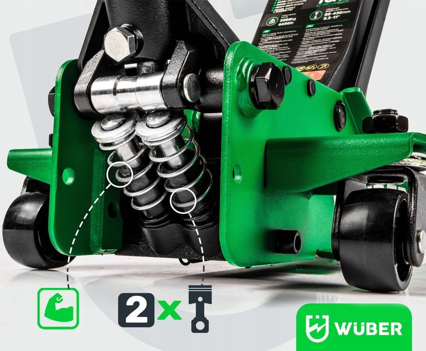 Podnośnik Samochodowy Lewarek Żaba Niskoprofilowy 3 Tony okazja fv