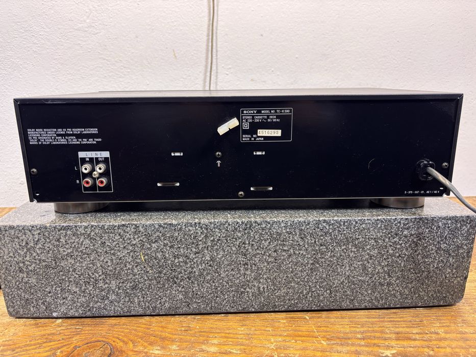 Magnetofon Sony TC K 590