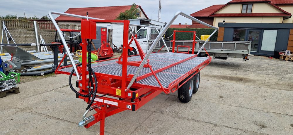 Platforma sadownicza dwuosiowa T031/1 lisicki z rozdzielaczem