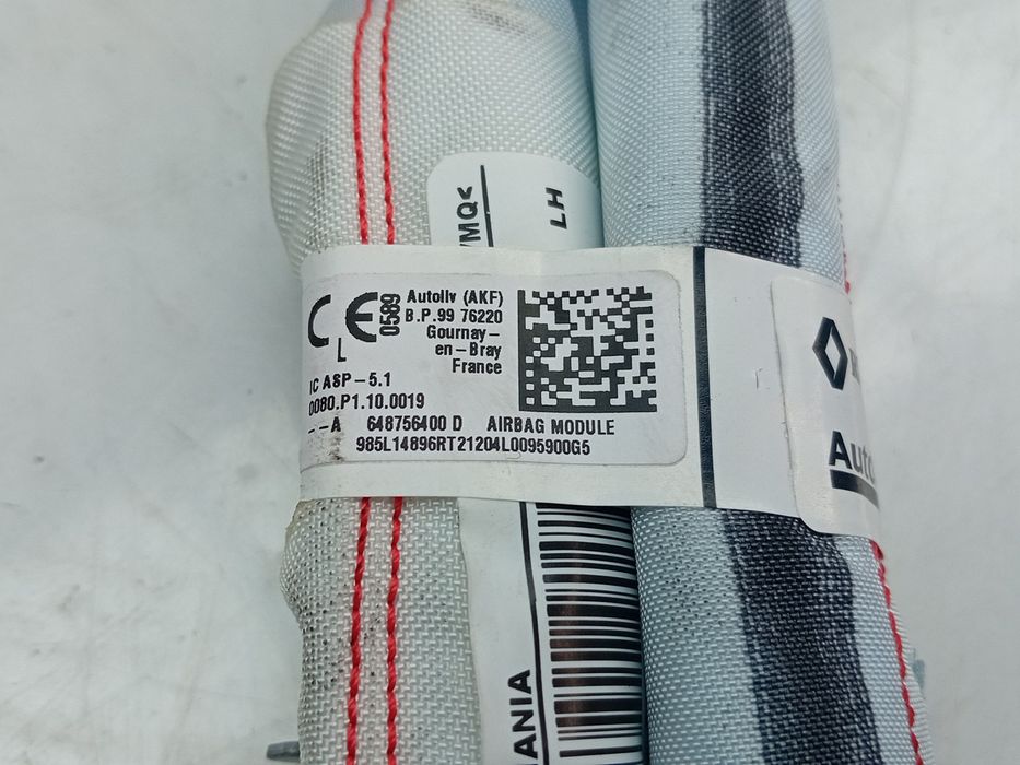 Airbag cortina esquerdo DACIA Sandero III